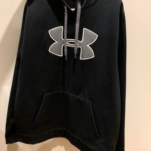 Black Under Armour Hoodie Sweatshirt Adult XL